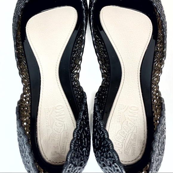 SOLD ❗️NWOB Salvatore Ferragamo Nilly Jelly Flats - Picture 4 of 7